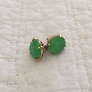 Kelly green earrings